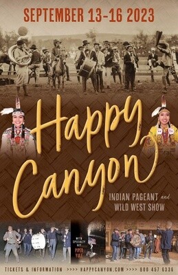 2023 Happy Canyon Poster