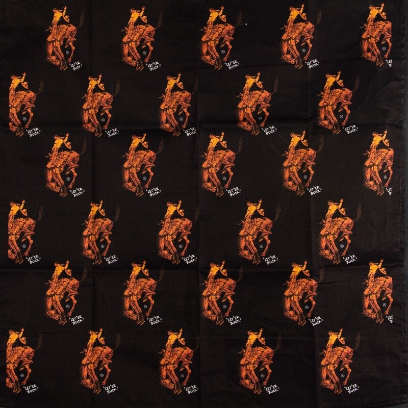 Pendleton Round-Up Full Color Bucking Horse Bandana
