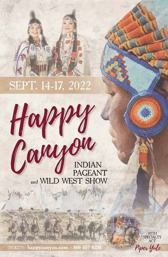 2022 Happy Canyon Poster