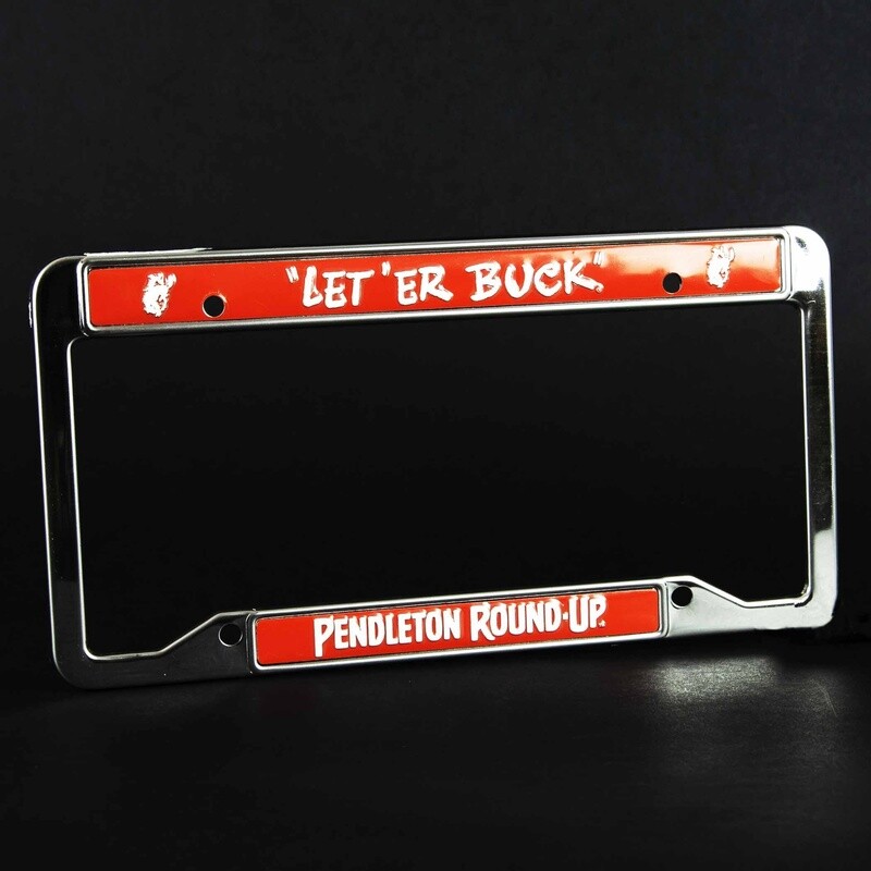 Pendleton Round-Up License Plate Frame