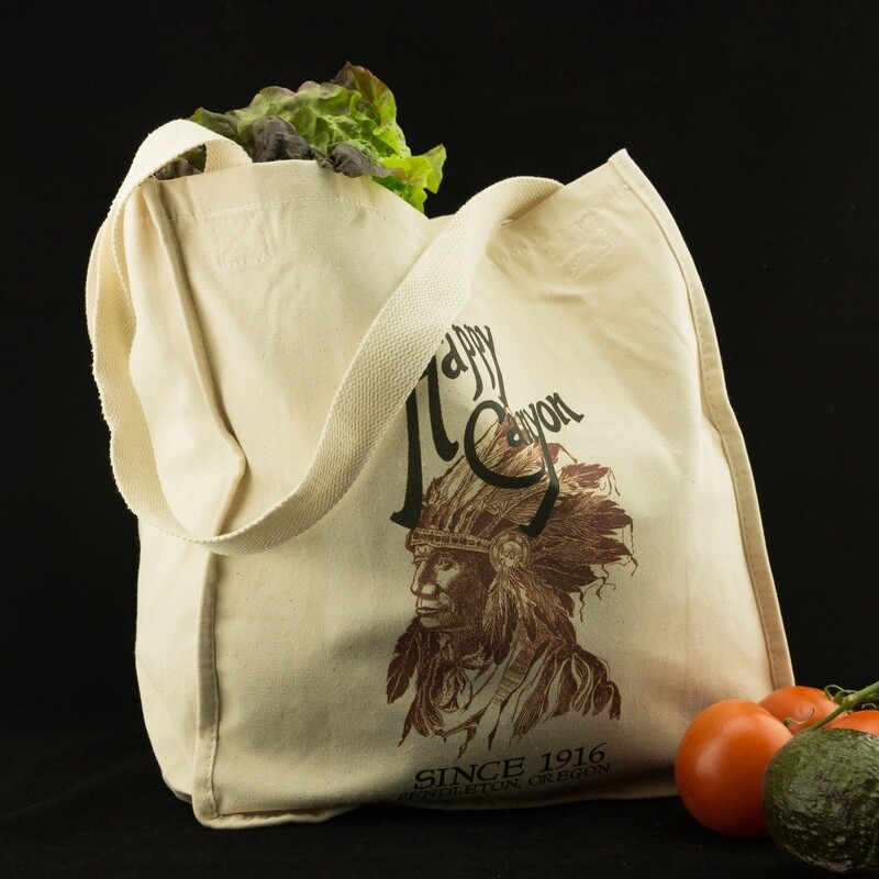 Happy Canyon Canvas Tote Bag