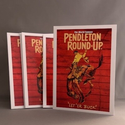 Pendleton Round-Up Barnwood Greeting Card Set