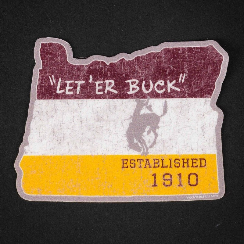 Pendleton Round-Up Home Alone Oregon Sticker