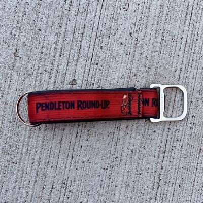 Pendleton Round-Up Bottle Opener Keychain
