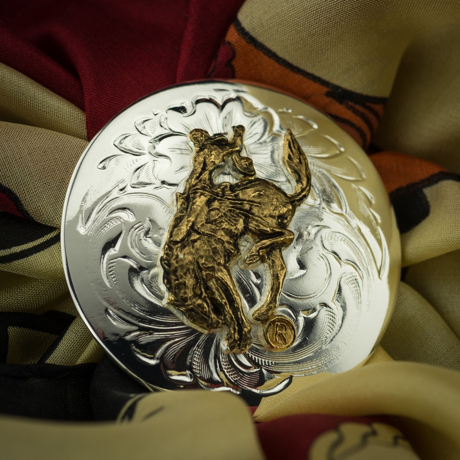 Pendleton Round-Up Montana Silversmiths Scarf Slide