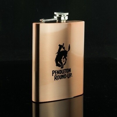 Pendleton Round-Up Copper Flask
