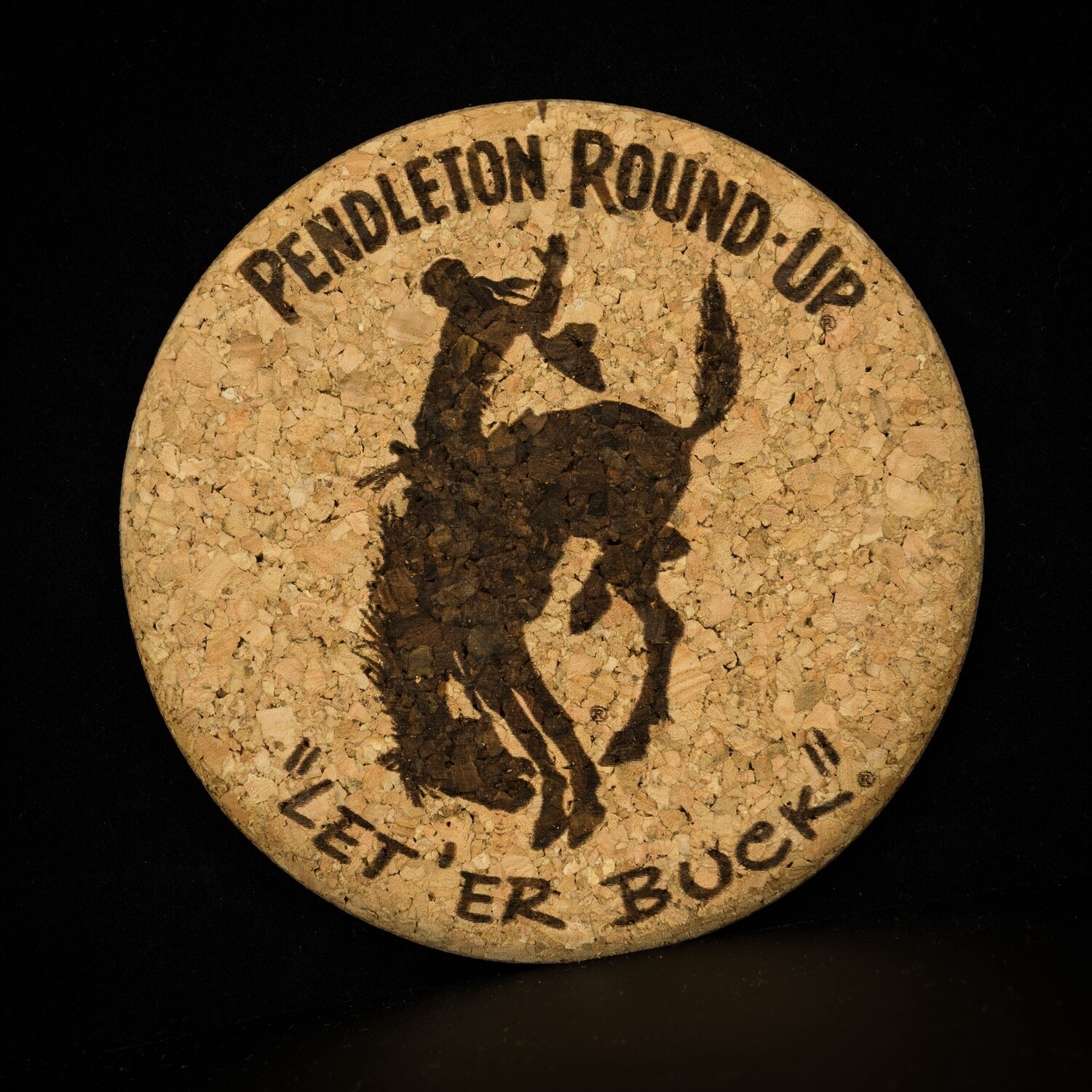 Pendleton Round-Up Cork Coaster