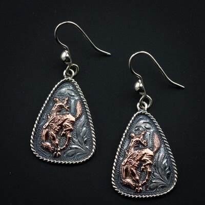 Pendleton Round-Up Vogt Rope Edge Earrings