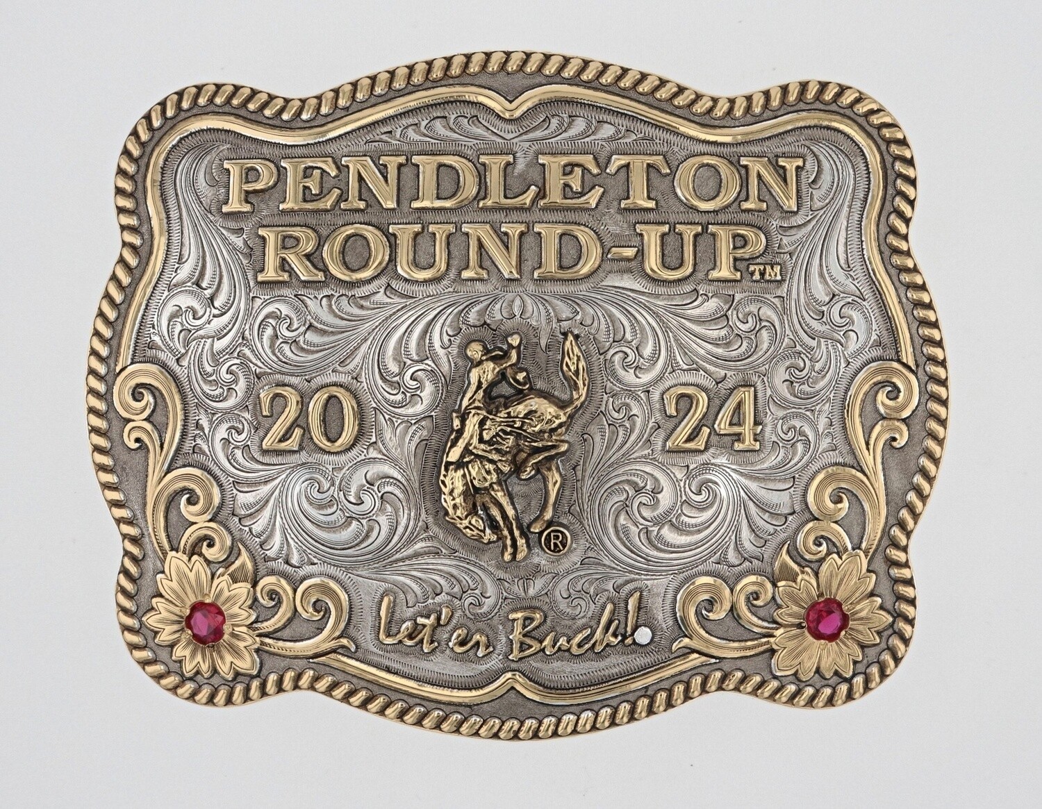 Official 2024 Pendleton Round Up Buckle