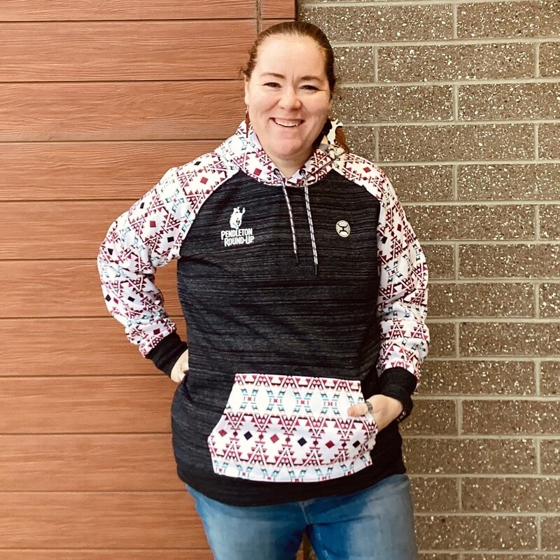 Ladies Hooey Pendleton Round-Up Aztec Summit Hoodie
