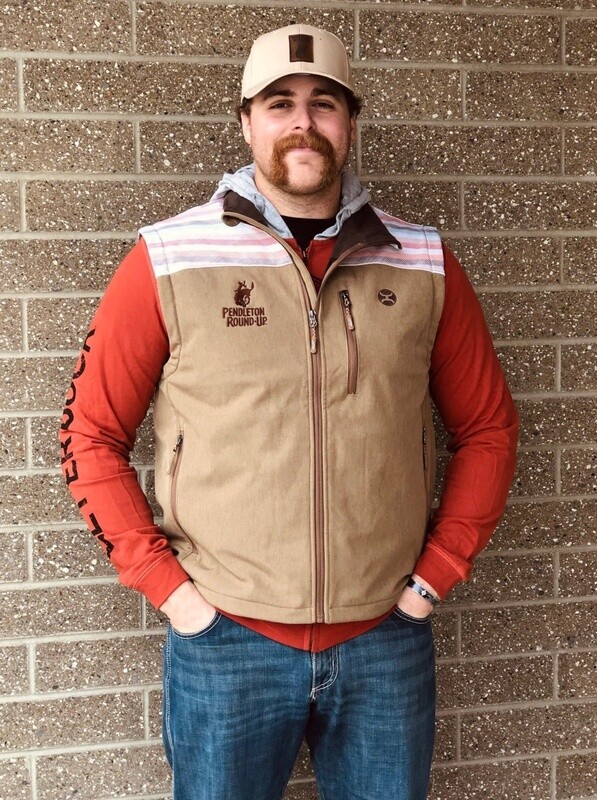 Men&#39;s Hooey Pendleton Round-Up Baja Jimmy Vest