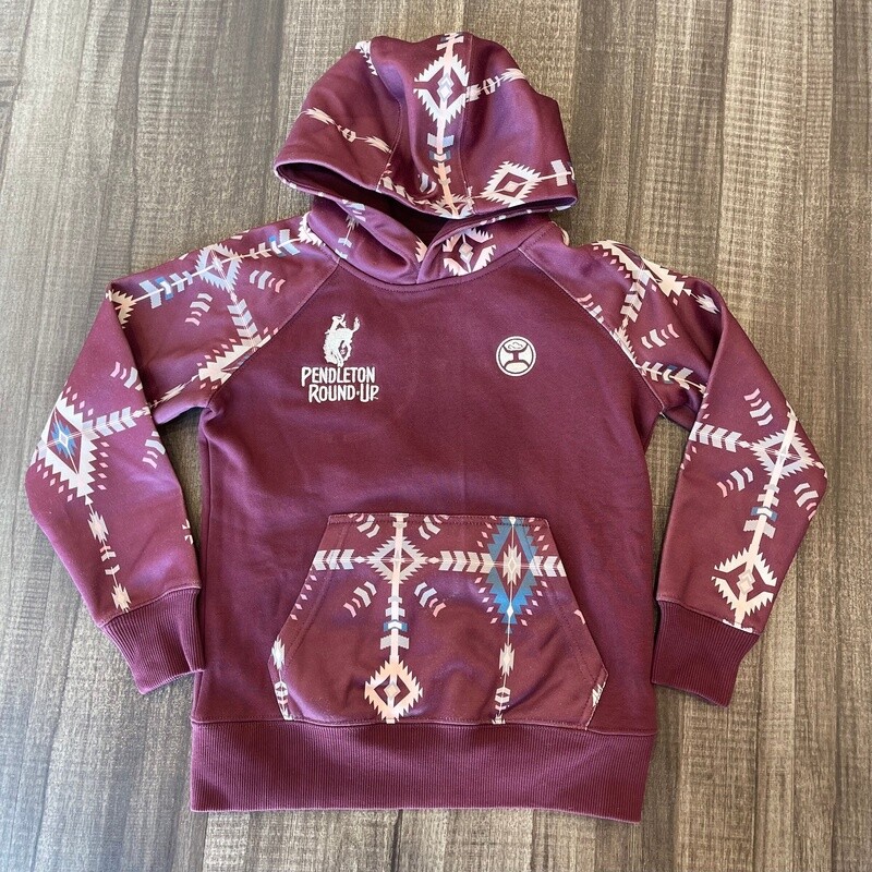 Youth Hooey Pendleton Round-Up Aztec Summit Hoodie