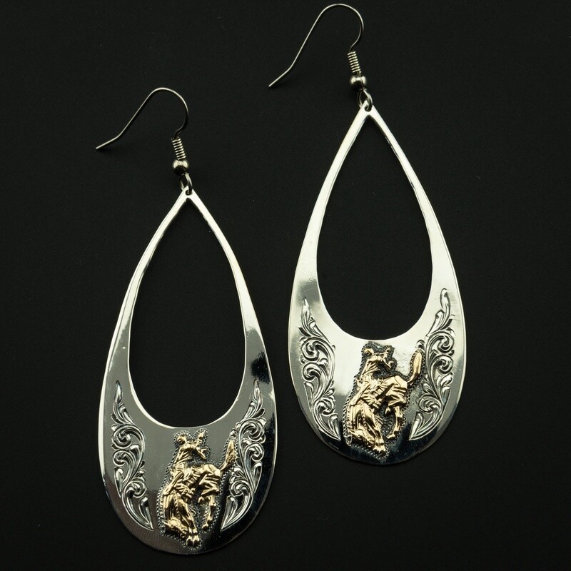 Pendleton Round-Up Vogt Hollow Teardrop Earrings