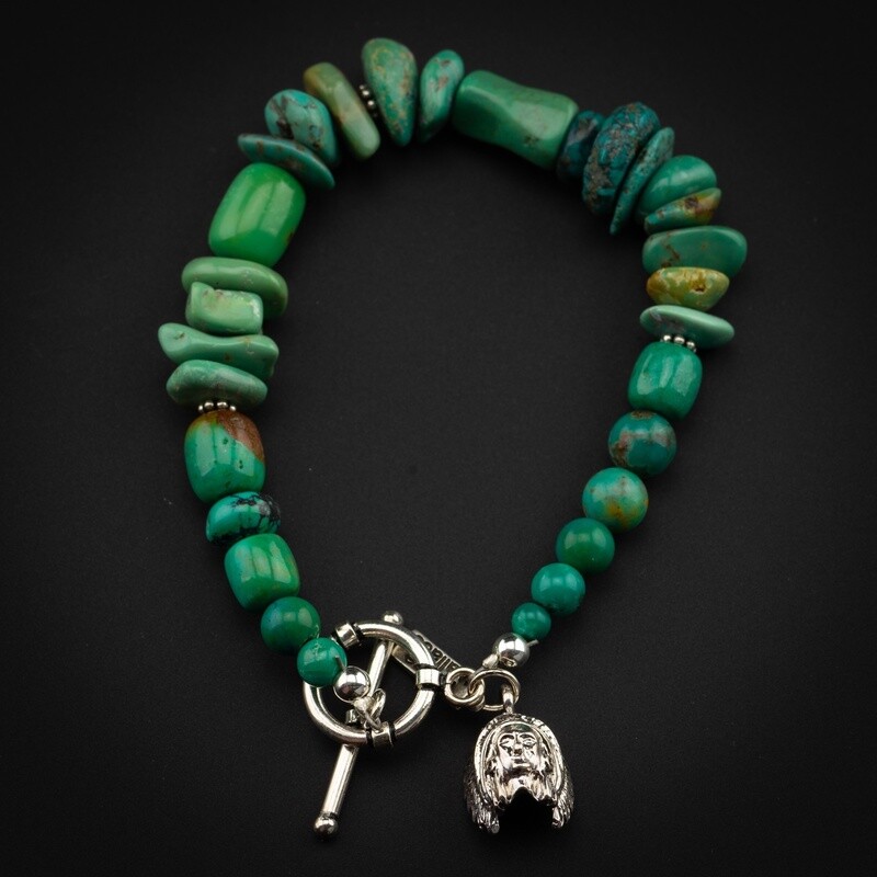 Happy Canyon Turquoise Stone Bracelet
