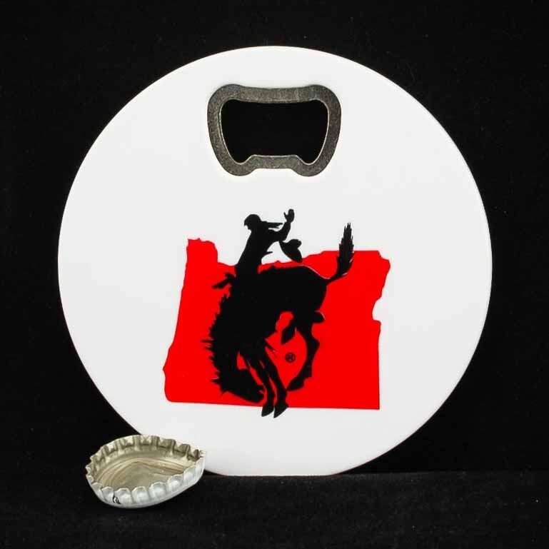 Pendleton Round-Up Coaster w/ Bottle Opener