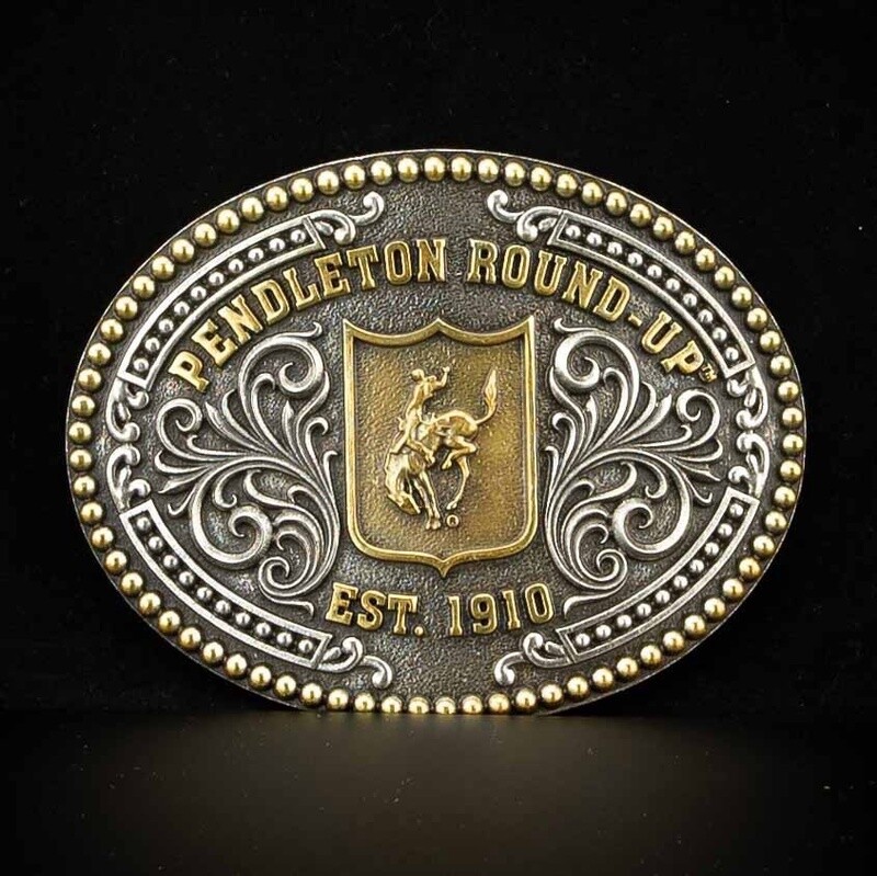 Pendleton Round-Up Undated Back Number Buckle