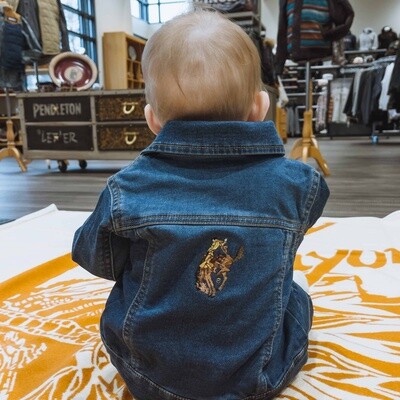 Infant Wrangler Pendleton Round-Up Denim Jacket