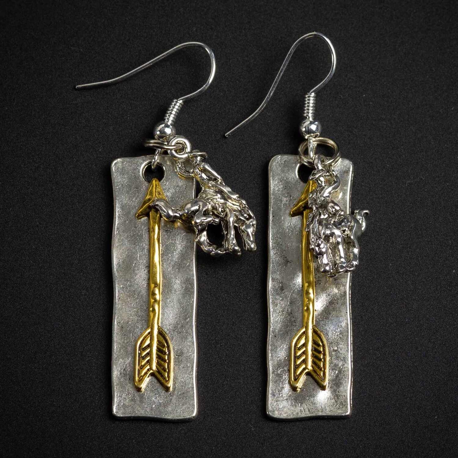 Pendleton Round-Up Arrow Earrings