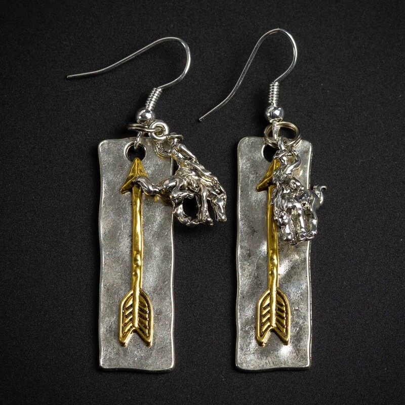 Pendleton Round-Up Arrow Earrings