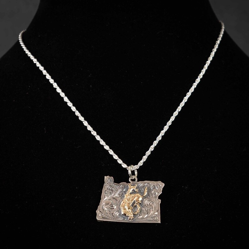 Pendleton Round-Up Vogt Oregon Necklace