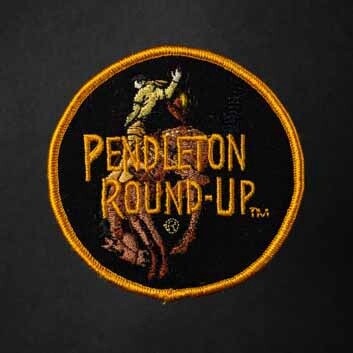 Pendleton Round-Up Full Color Bucking Horse Patch