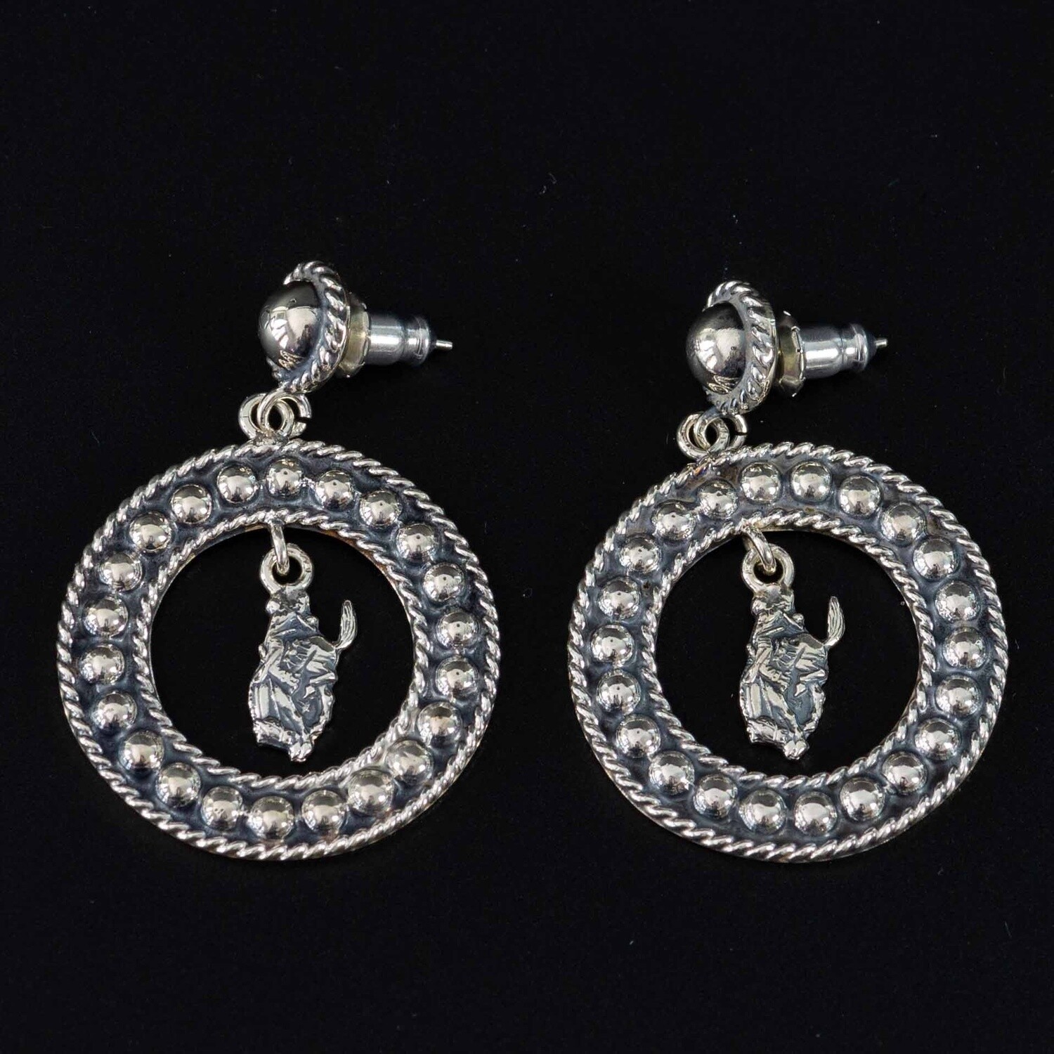 Pendleton Round-Up Vogt Post Hoop Earrings