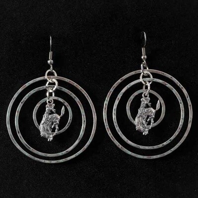 Pendleton Round-Up Vogt Compass Earrings