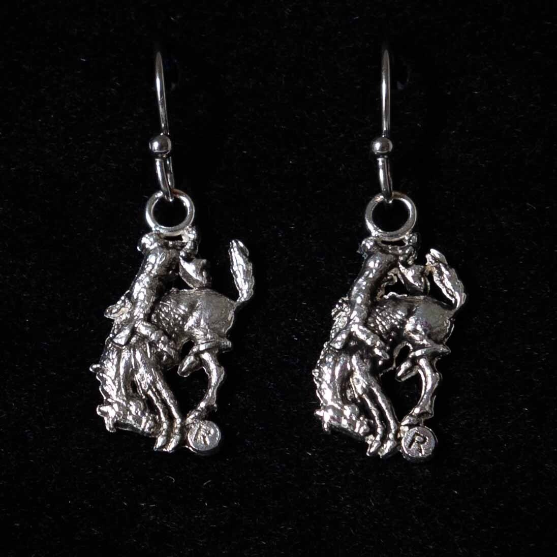 Pendleton Round-Up Montana Silversmiths Bucking Horse Earrings