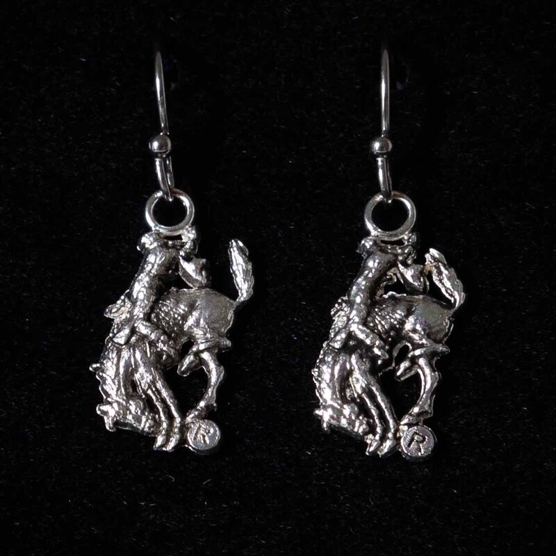 Pendleton Round-Up Montana Silversmiths Bucking Horse Earrings