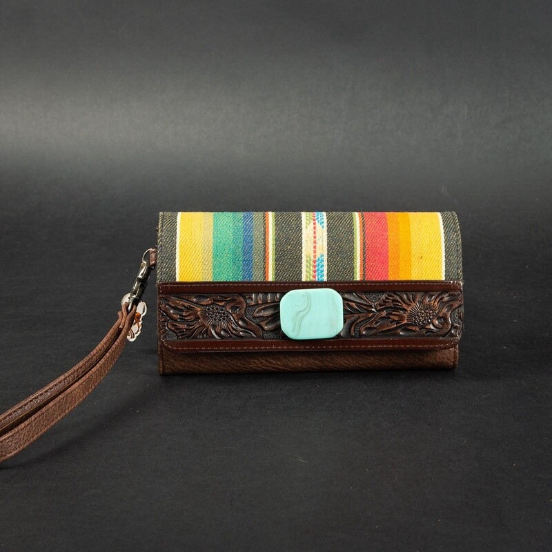 Pendleton Round-Up Serape Clutch Wallet