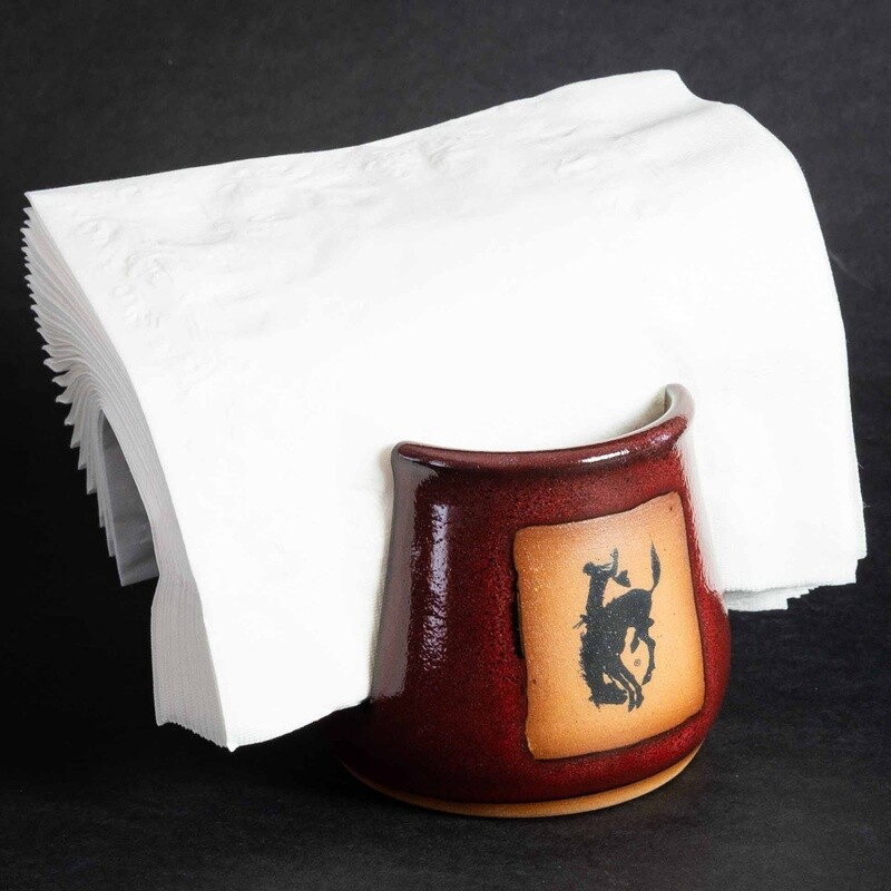 Pendleton Round-Up Pottery Napkin/Sponge Holder