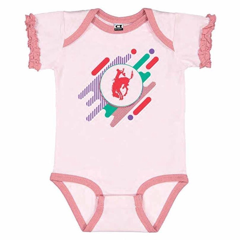 Infant Pendleton Round-Up Ruffle Onesie