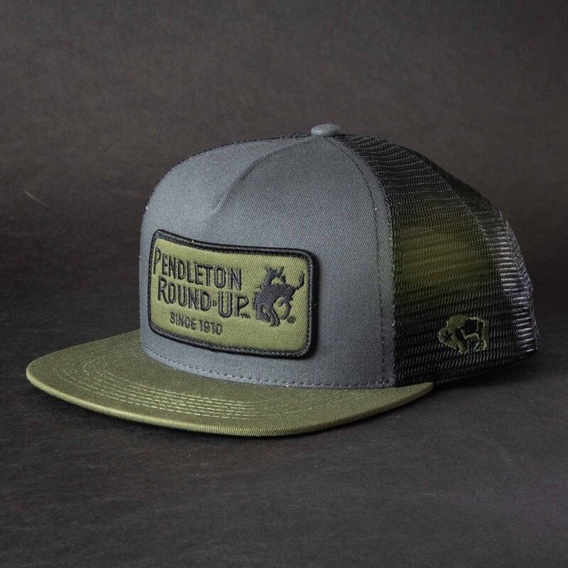 Pendleton Round-Up  Hooey Green Patch Hat
