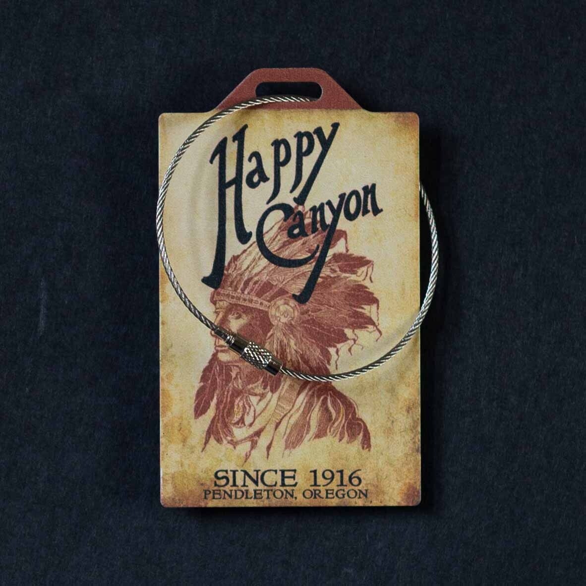 Happy Canyon Luggage Tag