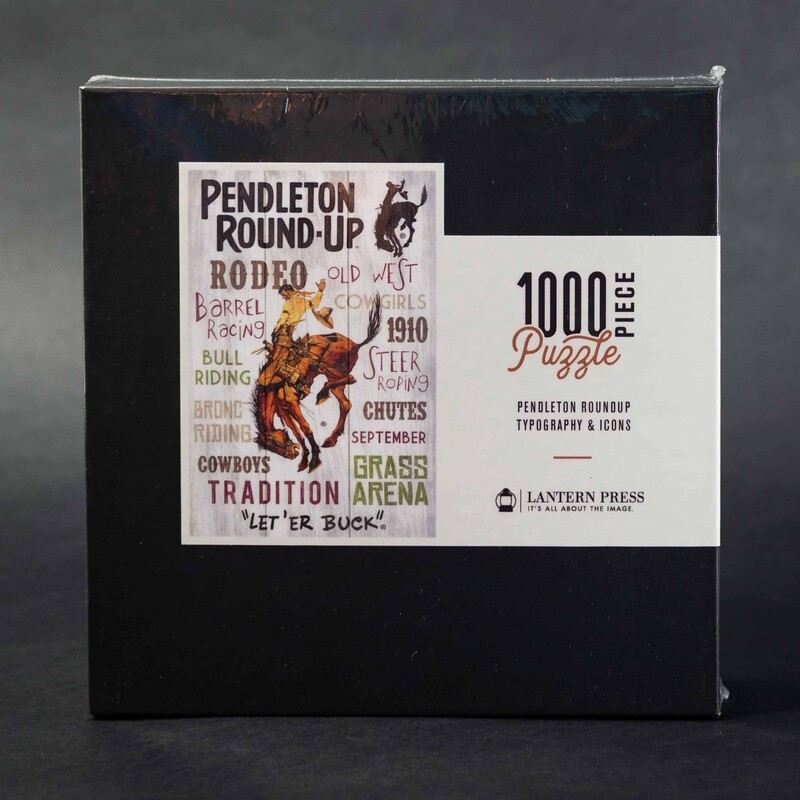 Pendleton Round-Up Typography Puzzle