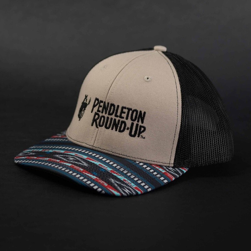 Pendleton Round-Up  Gray Aztec Hat