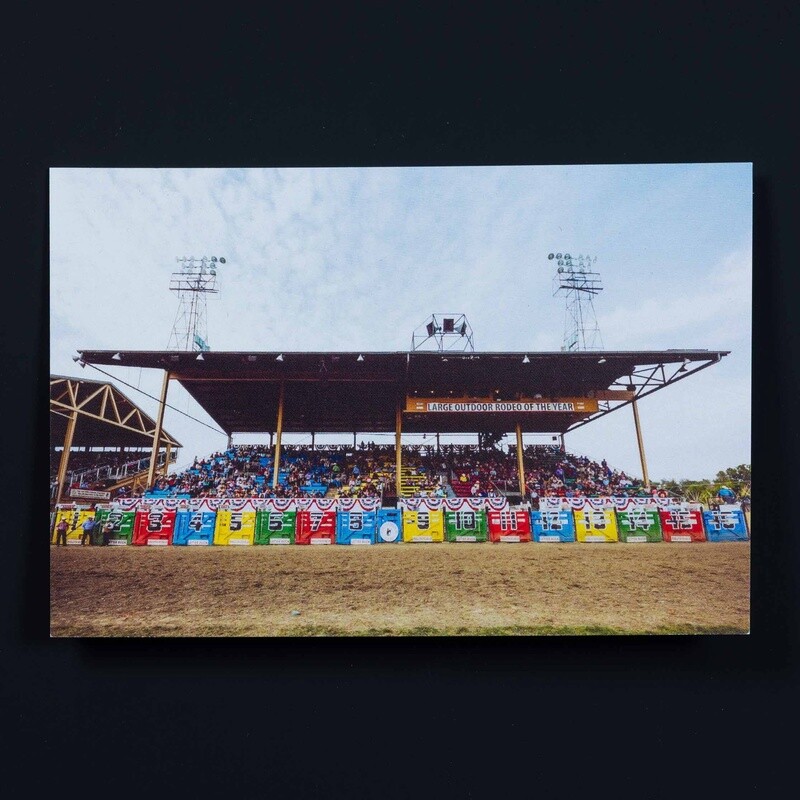Pendleton Round-Up Chutes Postcard
