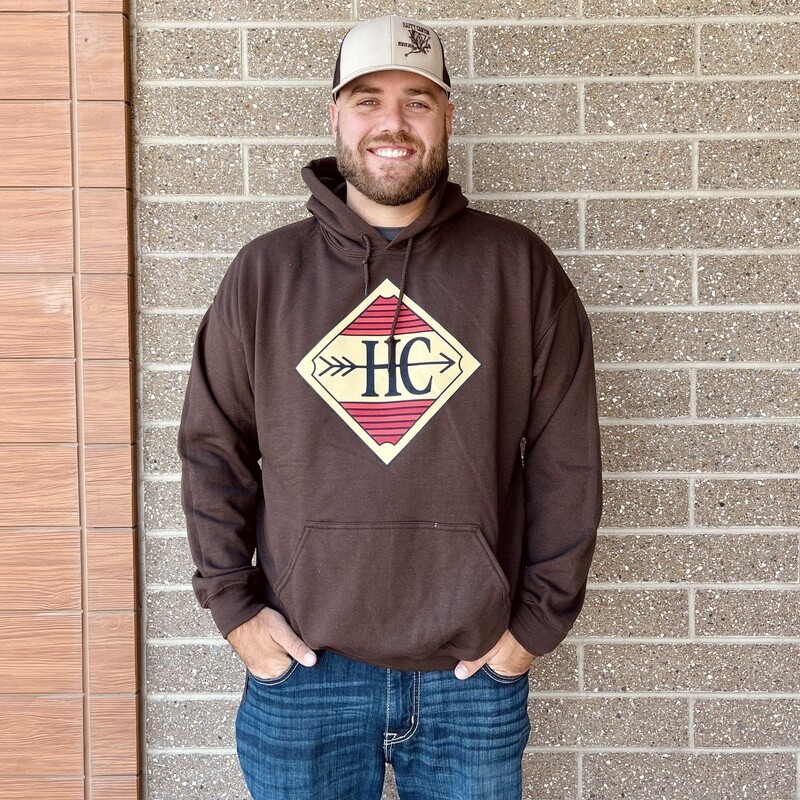 Happy Canyon Diamond Stripe Hoodie
