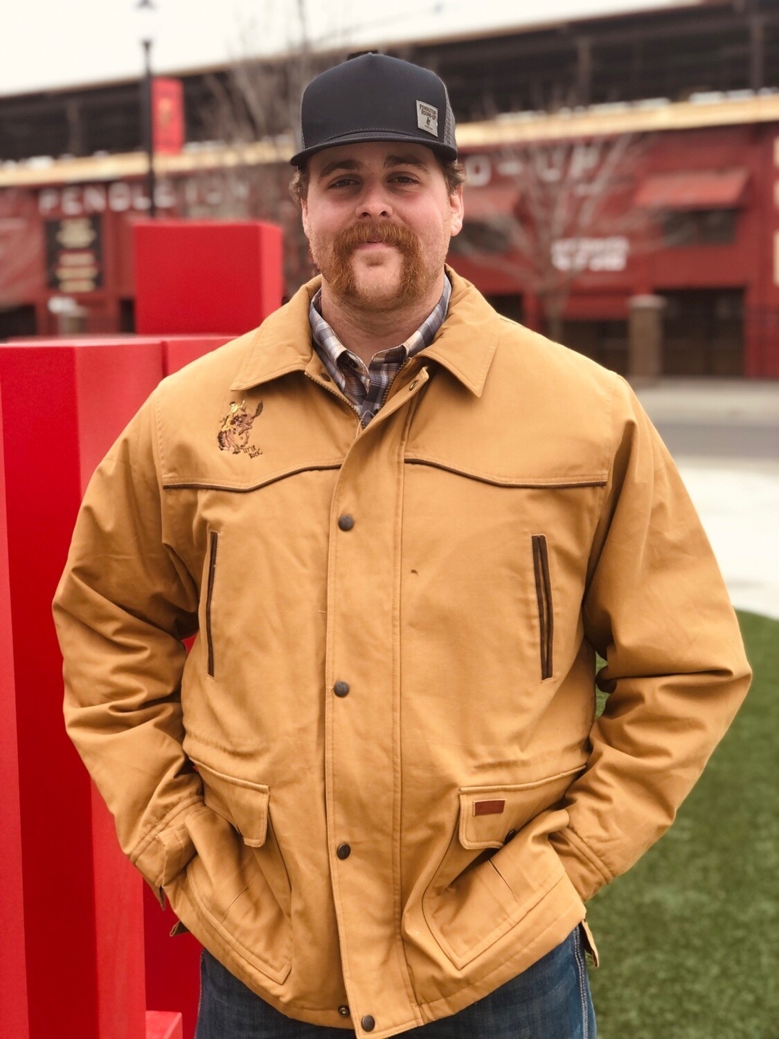 Men&#39;s Outback Pendleton Round-Up Conceal Carry Cattleman Jacket