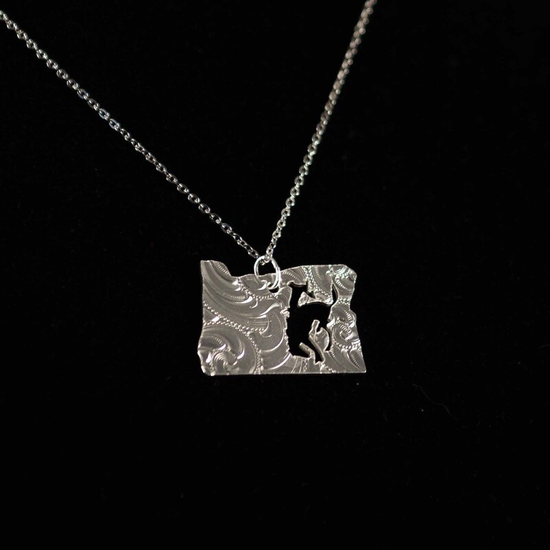 Pendleton Round-Up Montana Silversmiths Oregon Necklace