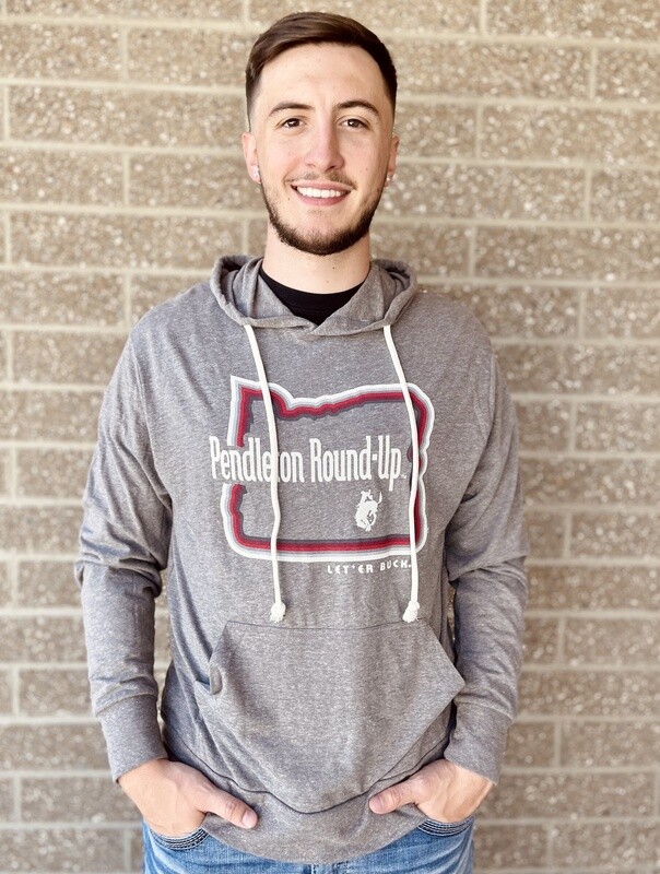 Men&#39;s Pendleton Round-Up Camaro Long Sleeve Hooded Tee