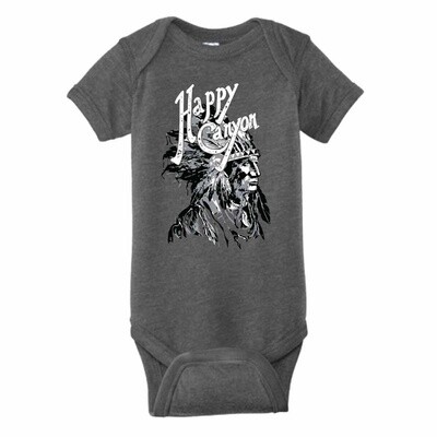 Infant Happy Canyon Headdress Onesie