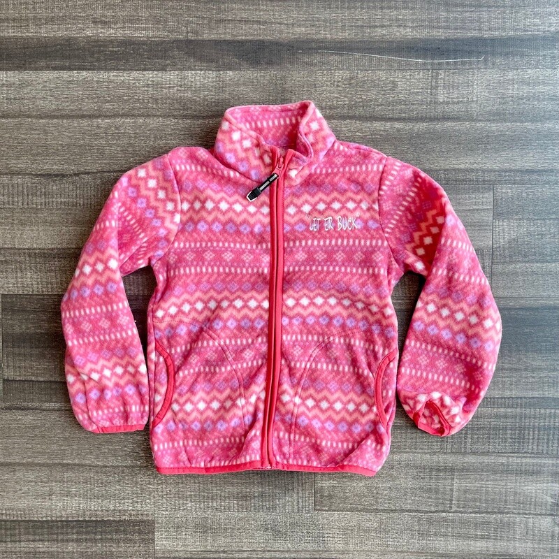 Youth Roper Pendleton Round-Up Pink/Purple Aztec Full Zip Jacket
