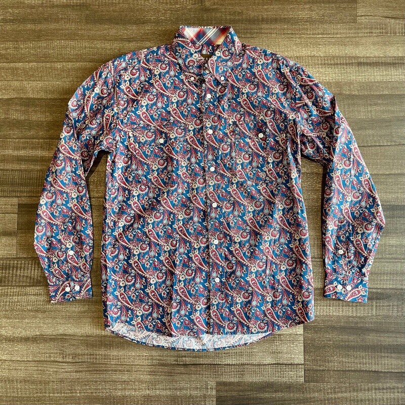 Men&#39;s Roper Pendleton Round-Up Long Sleeve Button Up