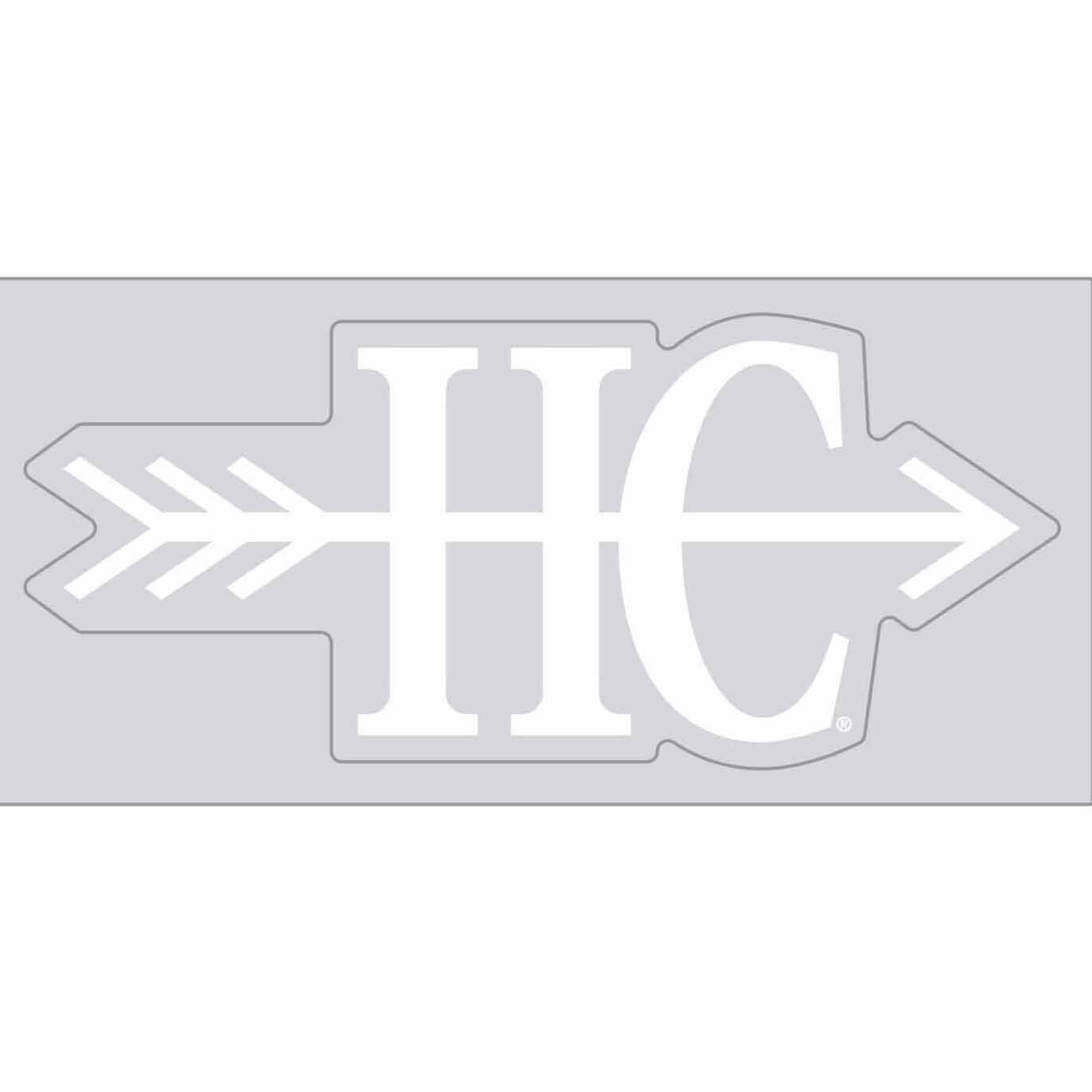 Happy Canyon Brand Decal -  White