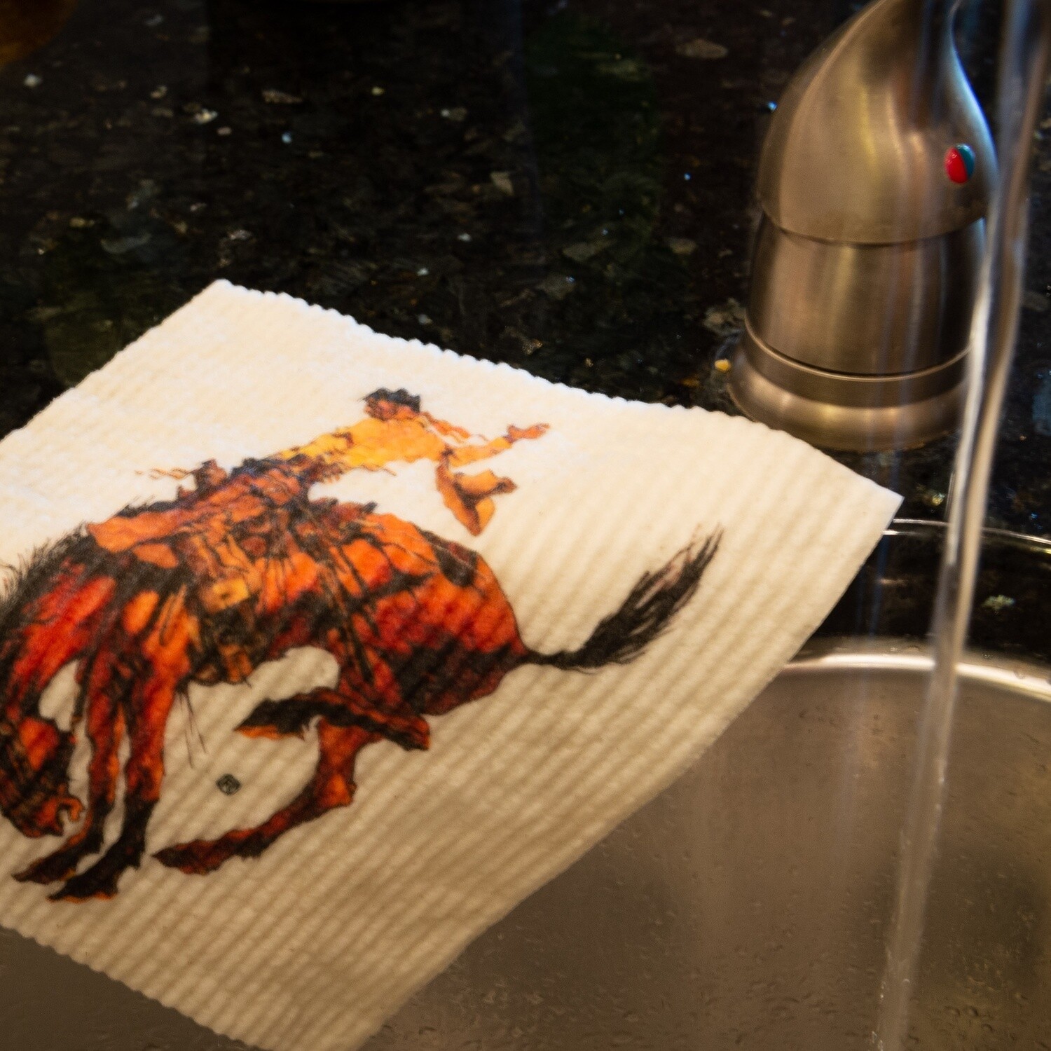 Pendleton Round-Up Wet-It! Dishcloth