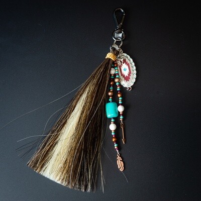 Pendleton Round-Up Horse Hair Taos Aztec Tassel