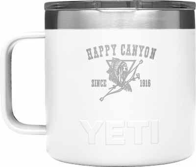 Happy Canyon YETI 14oz White Mug w/ MagSlider Lid