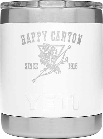 Happy Canyon YETI 10oz White Lowball w/ MagSlider Lid