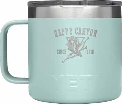 Happy Canyon YETI 14oz Seafoam Mug w/ MagSlider Lid